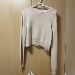 Cropped Garage Sweater